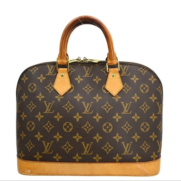 Louis Vuitton Handbags - Louis Vuitton Alma PM Monogram Canvas
Leather Hand Bag Authentic Vintage